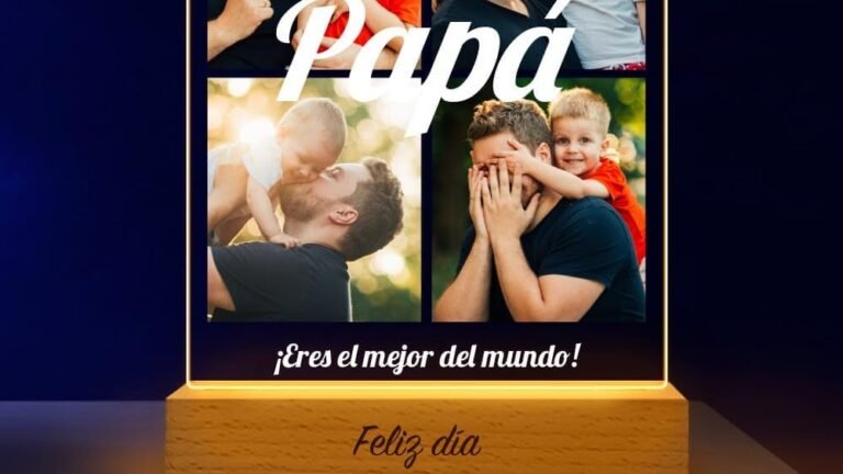 Lámpara Personalizada con Foto Ilustrada: Ilumina tus Recuerdos
